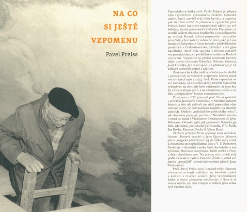 Na co si ještě vzpomenu