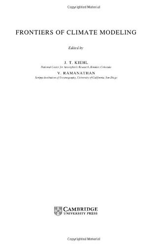 Frontiers of Climate Modeling