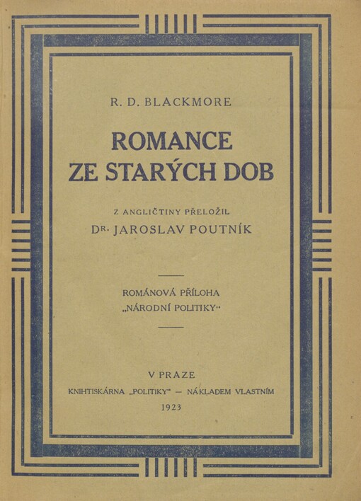 Romance ze starých dob
