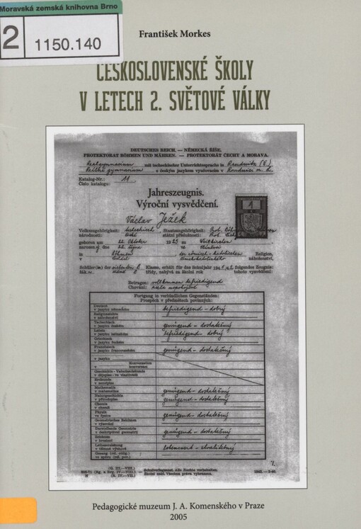Československé školy v letech 2. světové války