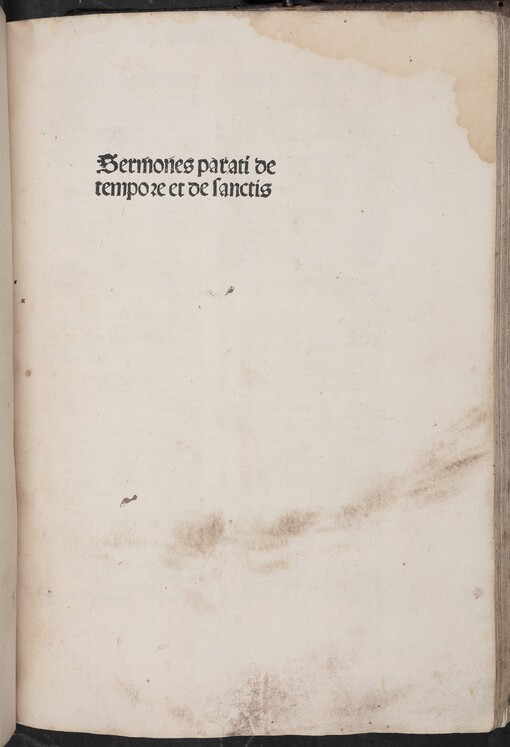 S Konvolut začínající dílem: ermones de tempore et de sanctis. P. 1