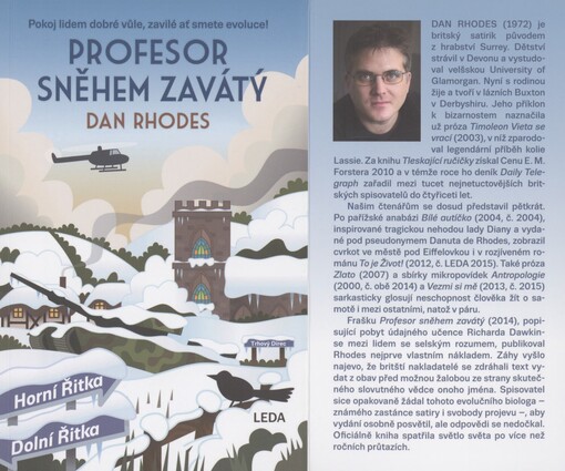 Profesor sněhem zavátý