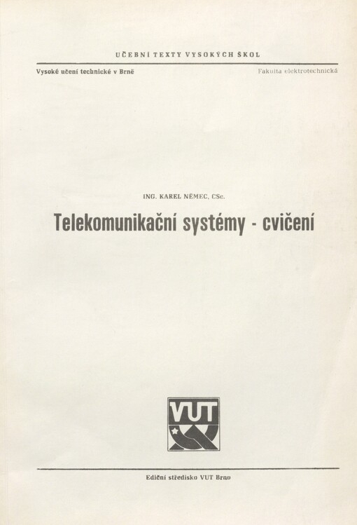 Telekomunikační systémy: cvičení