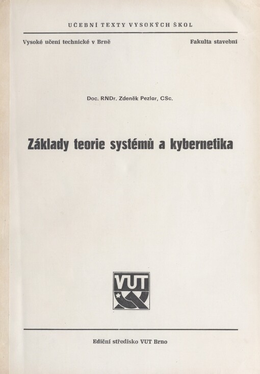 Základy teorie systémů a kybernetika