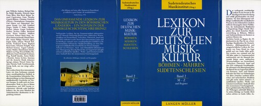 Lexikon zur deutschen Musikkultur: Böhmen, Mähren, Sudetenschlesien