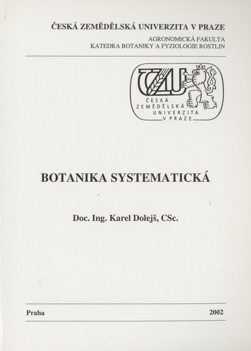 Botanika systematická