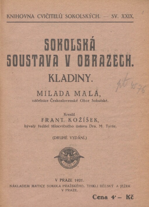 Sokolská soustava v obrazech. Kladiny