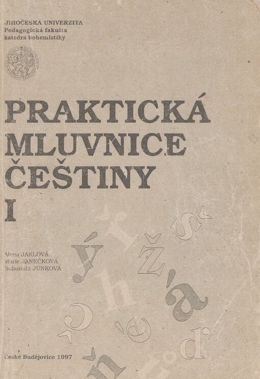 Praktická mluvnice češtiny I