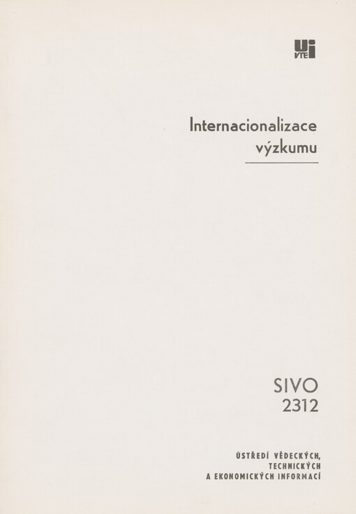 Internacionalizace výzkumu