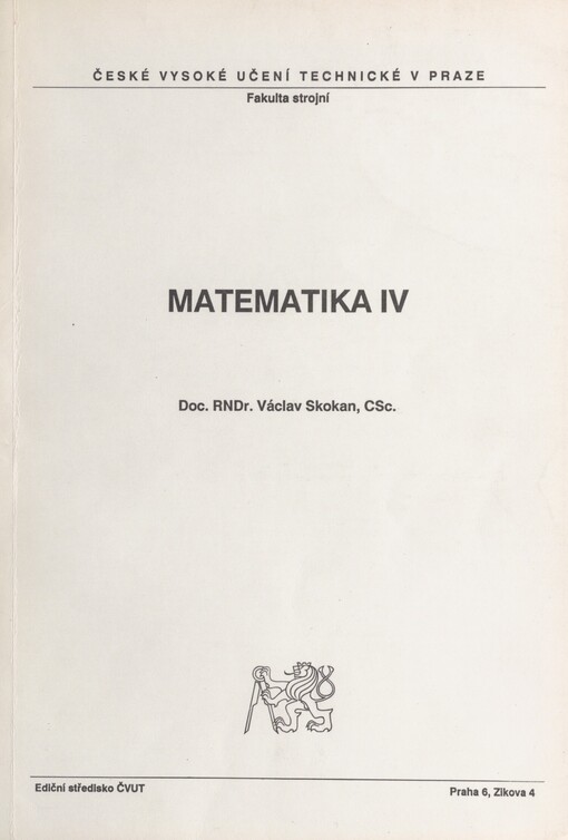 Matematika IV