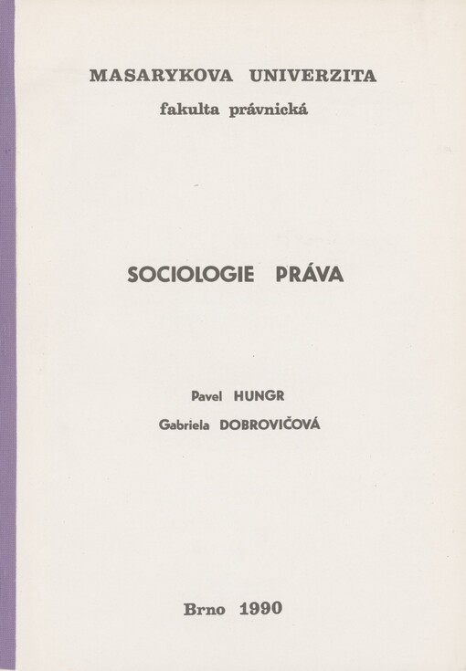 Sociologie práva