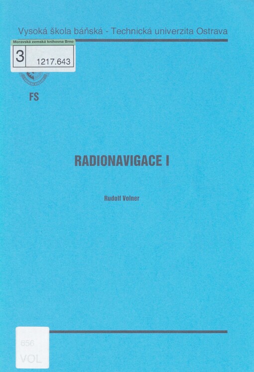 Radionavigace I