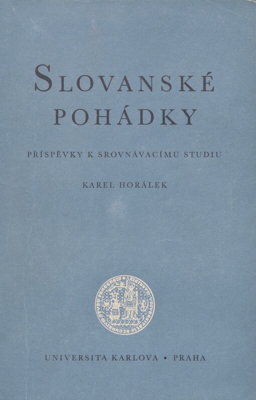 Slovanské pohádky: příspěvky k srovnávacímu studiu