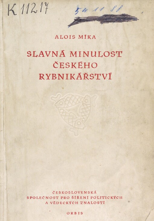 Slavná minulost českého rybnikářství