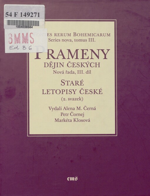 Staré letopisy české