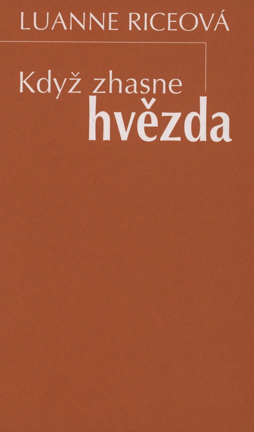 Když zhasne hvězda