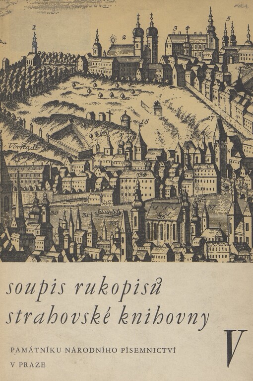 Soupis rukopisů Strahovské knihovny Památníku národního písemnictví v Praze