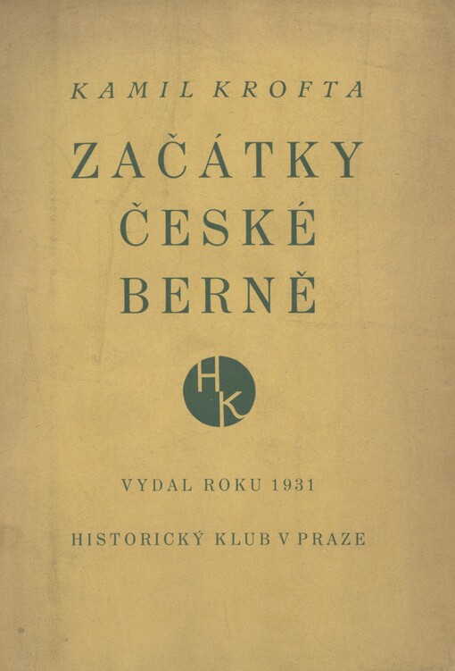 Začátky české berně