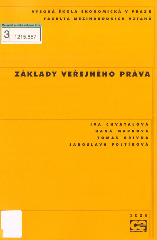 Základy veřejného práva