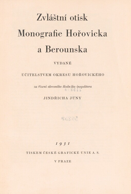 Turistika Hořovicka a Berounska