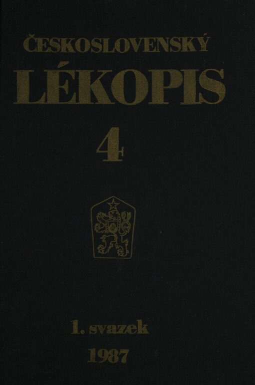 Československý lékopis: (ČsL 4) = Pharmacopoea Bohemoslovenica (PhBS 4)
