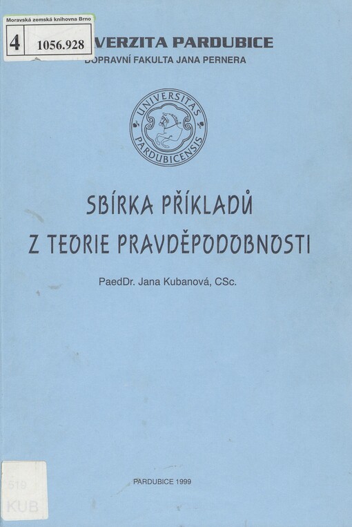 Sbírka příkladů z teorie pravděpodobnosti