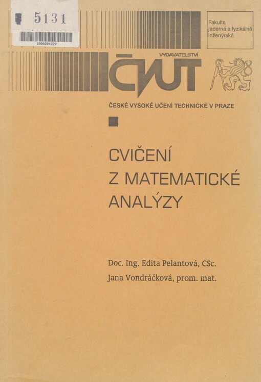 Cvičení z matematické analýzy