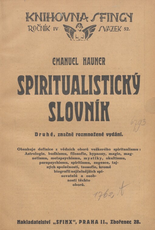 Slovníček spiritualistický