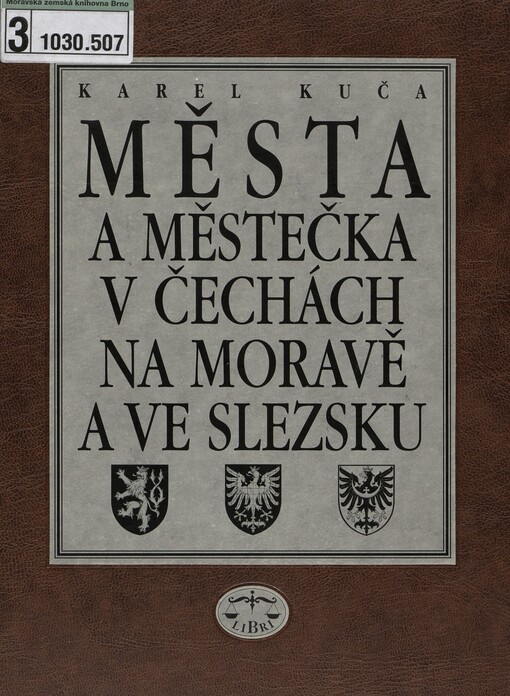Města a městečka v Čechách, na Moravě a ve Slezsku