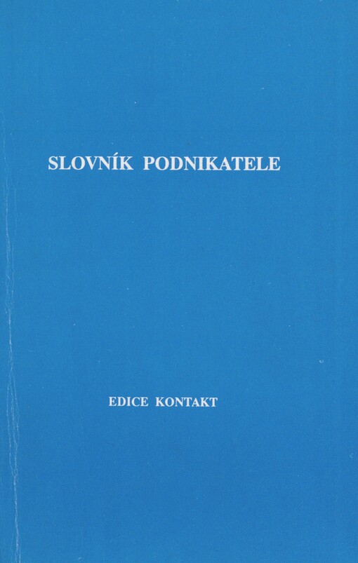 Slovník podnikatele