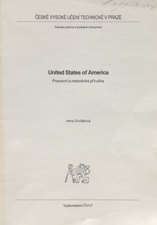 United States of America :pracovní a metodická příručka