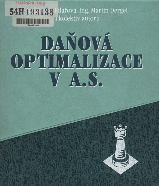 Daňová optimalizace v a.s