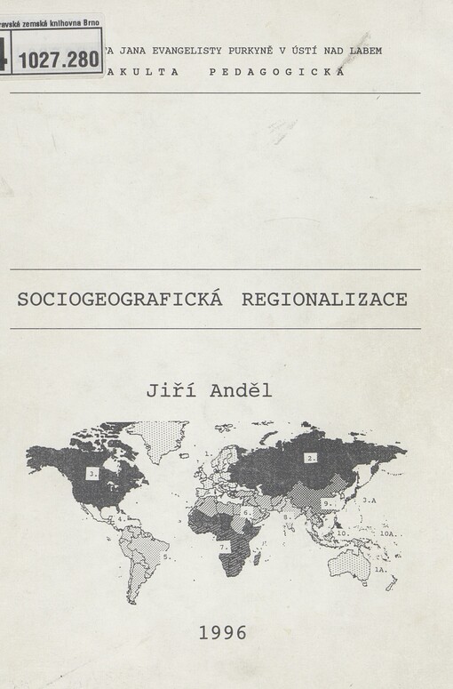 Sociogeografická regionalizace