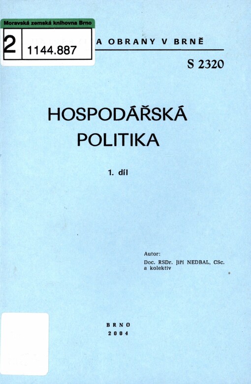 Hospodářská politika