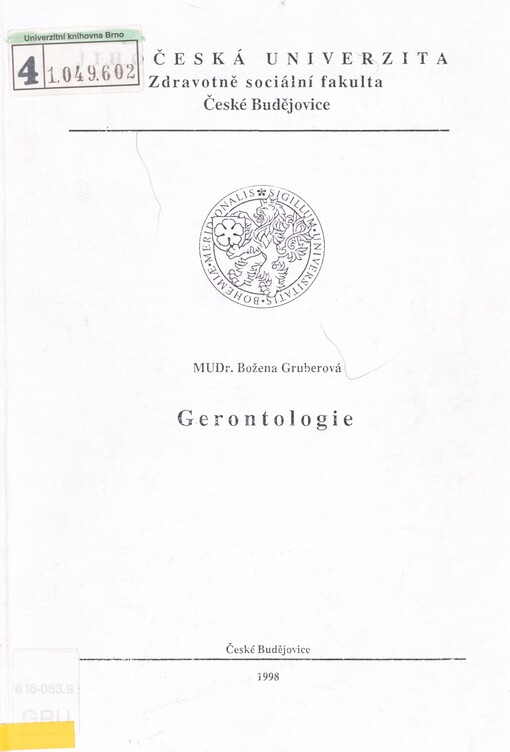 Gerontologie