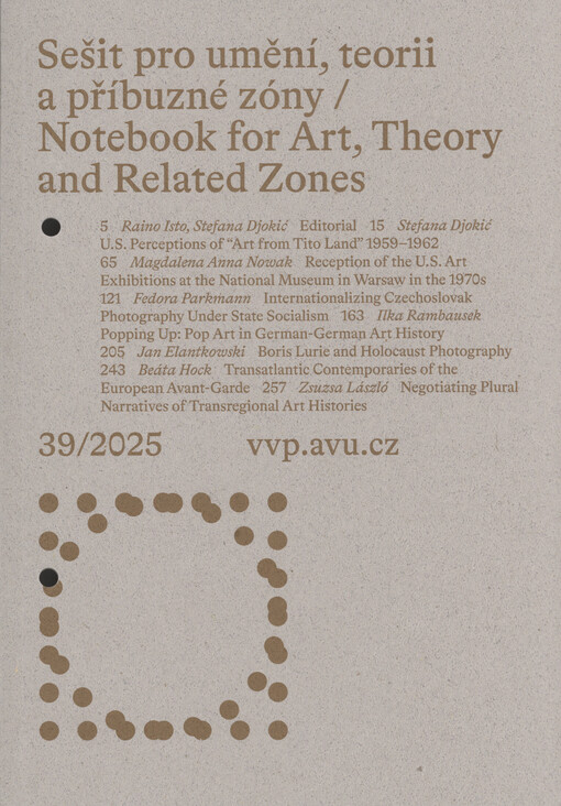 Sešit pro umění, teorii a příbuzné zóny = Notebook for art, theory and related zones