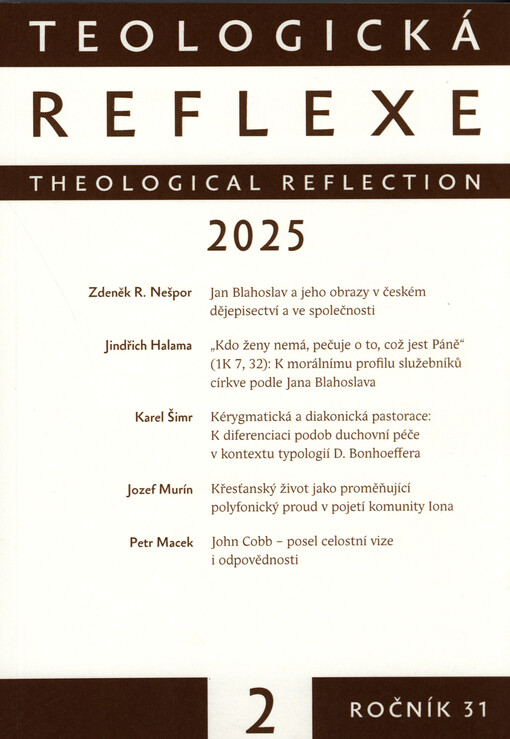 Teologická reflexe : časopis pro teologii