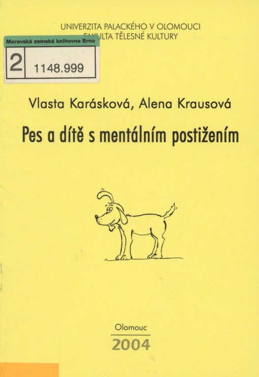 Pes a dítě s mentálním postižením