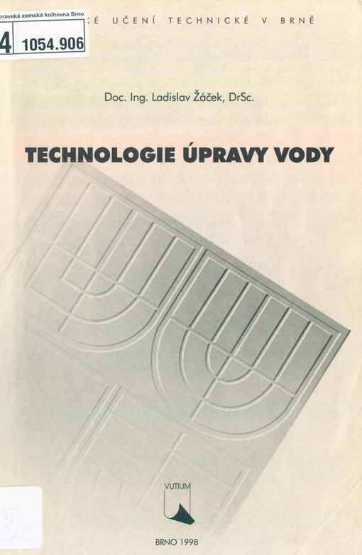 Technologie úpravy vody