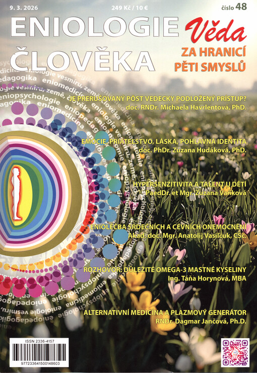 Eniologie člověka : vědecko-odborný časopis o komplexním pohledu na člověka