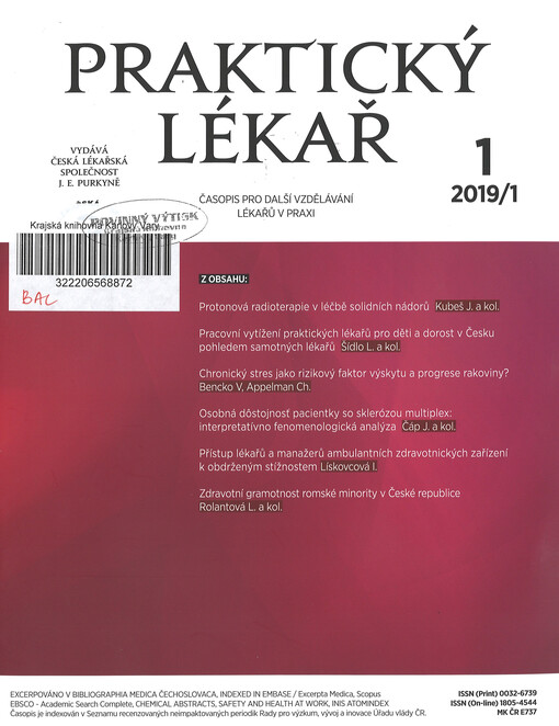 Praktický lékař : časopis pro další vzdělávání lékařů