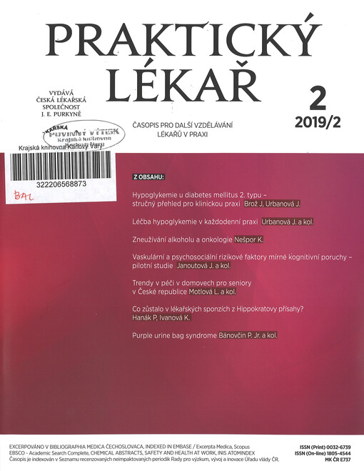 Praktický lékař : časopis pro další vzdělávání lékařů