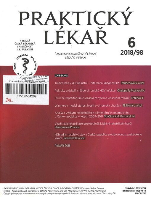Praktický lékař : časopis pro další vzdělávání lékařů