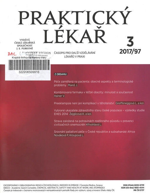 Praktický lékař : časopis pro další vzdělávání lékařů