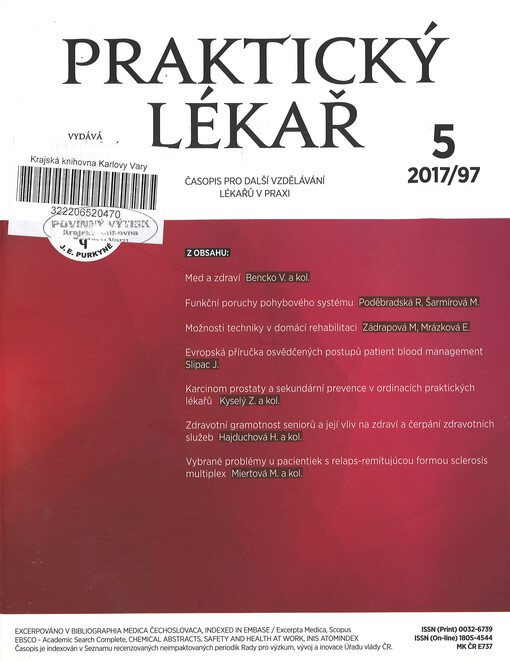 Praktický lékař : časopis pro další vzdělávání lékařů