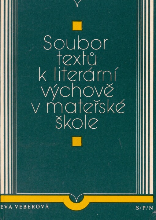 Soubor textů k literární výchově v mateřské škole