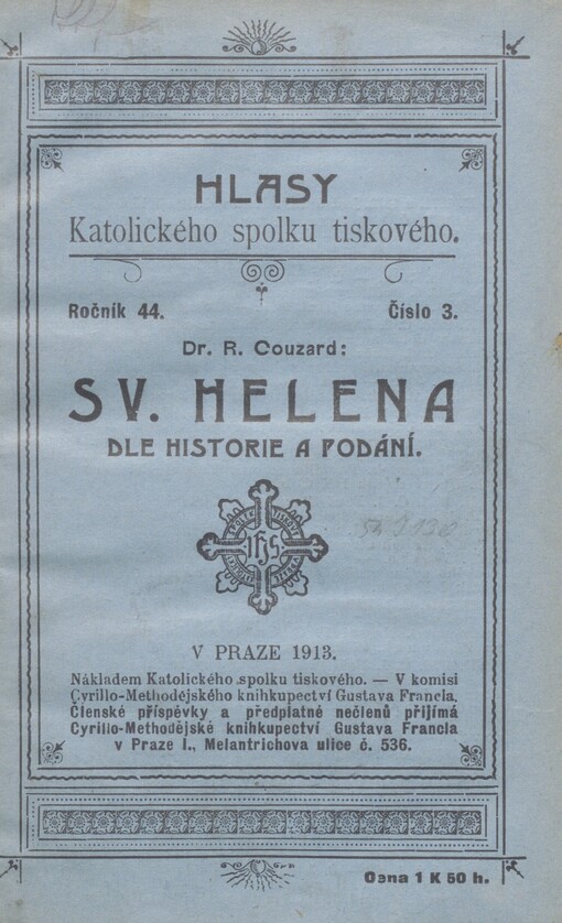 Sv. Helena dle historie a podání