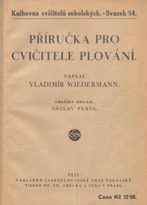 Příručka pro cvičitele plování