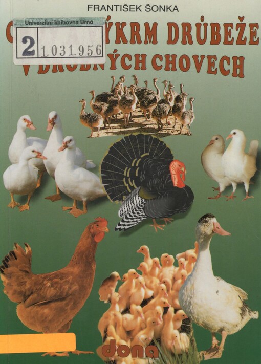 Chov a výkrm drůbeže v drobných chovech