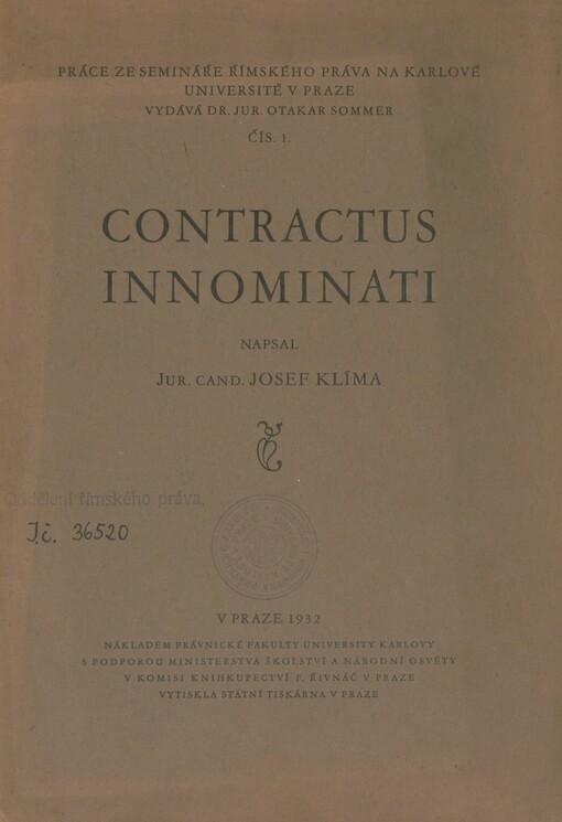 Contractus innominanti